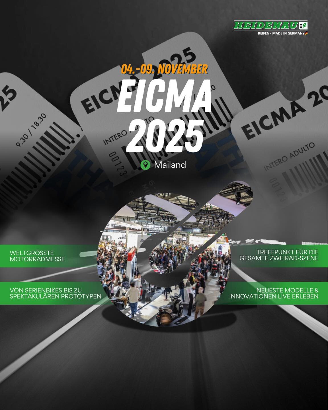 🇩🇪 Mailand, Motorräder & MEGA-Neuheiten – die internationale Zweiradbranche trifft sich wieder zur weltweit größten...